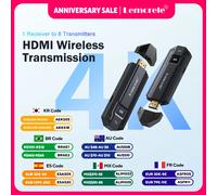 Lemorele 4K Kit émetteur et récepteur HDMI sans fil extension HDMI pour surveiller projecteur HDTV pour PC caméra ordinateur portable Xbox Live TX and RX P20