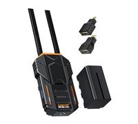Lemorele 5G 1080P 200M HDMI Vidéo sans Fil Récepteur Audio (RX) Uniquement pour Kits R00 Plus, Prend en Charge 4 RX à 1 émetteur (TX) Max, 1 4400mAh Batterie Incluse