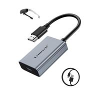 Lemorele Adaptateur HDMI vers USB-C 4K@60Hz pour Lunettes AR et écrans | Entrée HDMI vers sortie vidéo USB-C avec alimentation 5V/2A - Plug & Play pour lunettes AR et écrans compatibles