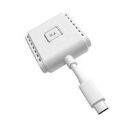 Lemorele Émetteur sans Fil USB C pour P200 P300, Kit émetteur et récepteur HDMI/USB C sans Fil, Prend en Charge 8 TXS vers 1 RX