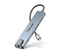 Lemorele Hub USB C, Ethernet Port, 100W PD, HDMI 4K, Ports Data 2 USB & USB C, Lecteur SD/TF, 9 en 1 Dock USB C pour MacBook Air/Pro M1, iPad Pro, Win, Switch, Mobile Phone