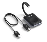 Lemorele Kit HDMI sans Fil USB-C, 50 m 5G Jusqu’à 8 émetteurs appairables | 1080P@60Hz; émetteur USB-C alimenté par PD - pour MacBook/PC/iPhone/Caméra vers Écran/TV sans Fil Haute Définition