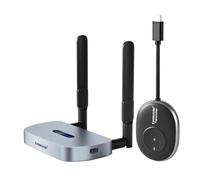 Lemorele Kit HDMI sans Fil USB-C, 50 m, Jusqu’à 8 émetteurs appairables