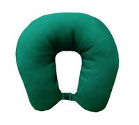 Lemos Home Coussin de Nuque, avec Rembourrage en Microfibre, Coussin de Voyage Confortable pour Avion, Voiture, Bureau, idéal pour Le Camping, Les Vacances et Les Gadgets de Voyage (Vert Menthe)