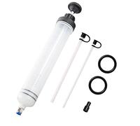LEMOTO Seringue a Huile 500mL Huile Aspiration Seringue-Pompe de Transfert,Seringue Liquide de Frein avec Tube Extension-Seringue de Vidange Pompe à Main