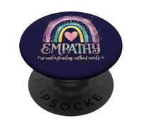 L'empathie est Comprendre sans Mots PopSockets PopGrip Adhésif