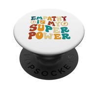 L'empathie est Mon Super Pouvoir PopSockets PopGrip Adhésif