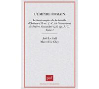 L'Empire romain Tome 1 - Marcel Le Glay - Puf - relié - Livre