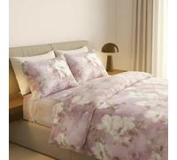 L'Emporio Casa Parure de lit double Atelier, impression numérique, 100 % coton, effet soyeux et moelleux sur la peau (Florence Rosa)