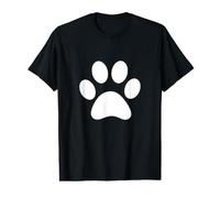 L'empreinte de la Patte Blanche T-Shirt Graphique avec Valeur