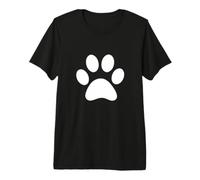 L'empreinte de la Patte Blanche T-Shirt Haut de Gamme
