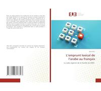 L'emprunt lexical de l'arabe au français