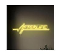 LEMST LED néon signe Enseigne Au Néon Afterlife Pour Décoration Murale, Idéale Pour Les Fans De Cyberpunk, Lampes Décoratives Pour Salle De Jeux, 50cmx20cm(B)