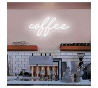 LEMST néon signe Enseigne Néon Coffee Lumière LED Gradable