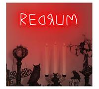LEMST néon signe Enseigne Néon LED REDRUM Gradable