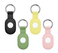 Lemxiee 4 Pièces Coque pour Xiaomi Smart Tag Case Accessoires Ultra-Mince Silicone Flexible Coque