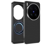 Lemxiee Coque Magnétique pour Vivo X300 Ultra Case avec Metal Buttons & Metal Lens Protective Frame,Compatible avec MagSafe Coque