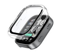 Lemxiee Coque pour Amazfit Bip Max Case avec Verre Trempé Protecteur d'écran