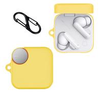 Lemxiee Cover pour CMF by Nothing Buds Pro 2 Coque,Coque en Silicone Antichoc pour CMF by Nothing Buds Pro 2(2024) Case -Jaune