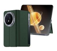 Lemxiee Cover pour Honor Magic V3 Coque,Case Protecteur avec Support Pliable/fenêtre visuelle/Veille/Sommeil Automatique，Flip Coque en Cuir PU Coque pour Honor Magic V3 Case