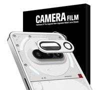 Lemxiee Film protecteur pour Nothing Phone 3a Verre Trempé + métal Caméra Arrière Protecteur Film,HD Protection en verre trempé de la caméra pour Nothing Phone 3a
