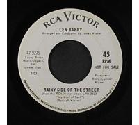 LEN BARRY - rainy side of the street / all those memories 45 rpm single