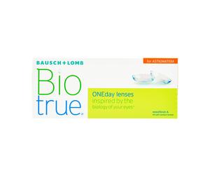 LEN480 Biotrue OneDay for Astigmatism 30 lentilles de contact