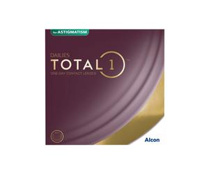 LEN558 Dailies Total 1 for Astigmatism 90 lentilles de contact