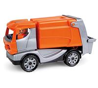 Lena- x Truckies Stable d'environ 22 cm, Petit véhicule Poubelle partir de 2 Ans, Jouet Robuste pour Le bac à Sable, la Plage et la Chambre d'enfant, 01623, Orange