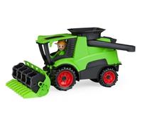 Lena 01626 - Moissonneuse-batteuse Truckies avec Tondeuse - Kit de véhicules de Ferme Stable d'environ 27 cm - avec Figurine pour Enfants à partir de 2 Ans - Kit de Jeu Robuste pour bac à Sable,