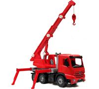 LENA® 02175 - Fort Géant Pompiers Arocs, camion grue, avec treuil extensible, 70 cm 4006942831