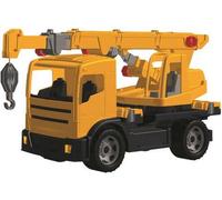 LENA - SM02176 - Véhicule Miniature - Camion Bras Télescopique, Jaune / Noir