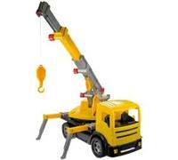 LENA - SM02176 - Véhicule Miniature - Camion Bras Télescopique, Jaune / Noir