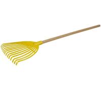 Lena 05476 - Râteau à Feuilles à Manche en Bois, Lose, 60 cm