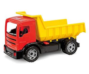 LENA 2060 - Camion 63 x 35 x 27 cm, Rouge/Jaune