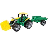 Lena 2123 - Starke Riesen Traktor mit Schaufel und Anhänger 100 Kg Tragkraft