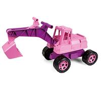 Lena 2137 Excavatrice géante GIGA Trucks d'environ 80 cm de Longueur et pivote sur 360°, véhicules de Construction XXL, capacité de Charge élevée, pour Les Filles à partir de 3 Ans