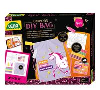 LENA® 42607 - DIY Bag Licorne, sac à dos, sac de gym 4006942839902