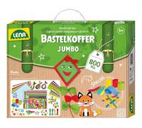 Lena Coffret Jumbo 42629 – Matériel créatif: perles, pompons, rubans, yeux écarquillés – Dès 5 ans