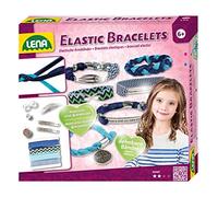 Lena 42651 Elastic Bracelets Kit de Bricolage Multicolore Moyen