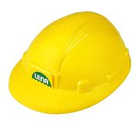 Lena 69841 - Casque de chantier, env. 24 cm, pour enfant, taille réglable, casque de chantier pour petits constructeurs, jeux de rôle et carnaval, accessoire de costume pour enfants à partir de 2 ans,