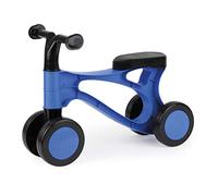 Lena 7168 Porteur My First Scooter, Porteur Bleu et Noir, Porteur bébé pour Apprendre l'équilibre et la Marche, bébé Marcheur d'entraînement pour Les Tout-Petits à partir de 18 Mois