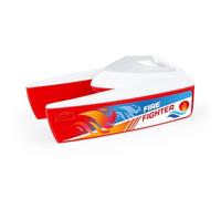 LENA - Bateau de Pompier Boaties 04714 - Style Catamaran - Environ 17 cm - Convient pour Baignoire, intérieur et extérieur - pour Enfants à partir de 2 Ans