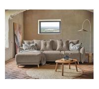 Lena - canapé d'angle réversible convertible - 4 places - style scandinave