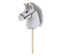 Lena Cheval Bâton Hobby Horsing Gris - Jouet équestre 70 cm, dès 3 Ans