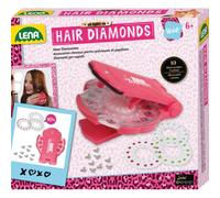 Set de décoration capillaire Hair Diamonds rose TU