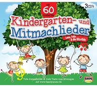 Lena Felix & die Kita-Kids Die 60 schönsten Kindergarten- und Mitmachlieder (CD)