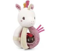 Lilliputiens Lena Rattle With Handles Rose