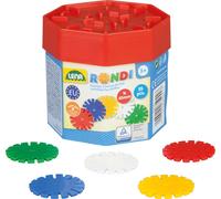 LENA Jeu d'assemblage Rondi 45mm 55 pièces dans des couleurs vives