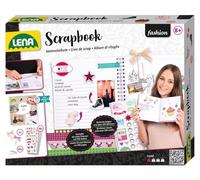 LENA- Kit de Scrapbooking, 8 à 16 ans,Comprenant Nombreuses Impressions et Illustrations sur 20 thèmes et Peut être décoré avec Toutes Sortes d'autocollants et de Photos, 42332, Multicolore